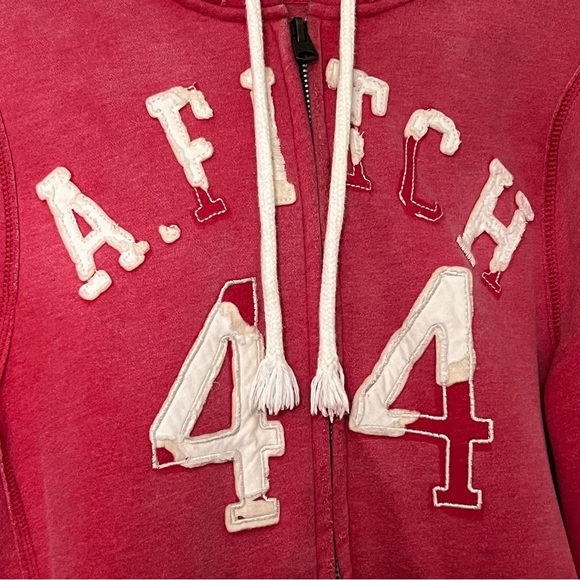 Abercrombie and fitch zip up thick hoodie, size medium M. - Picture 2 of 9